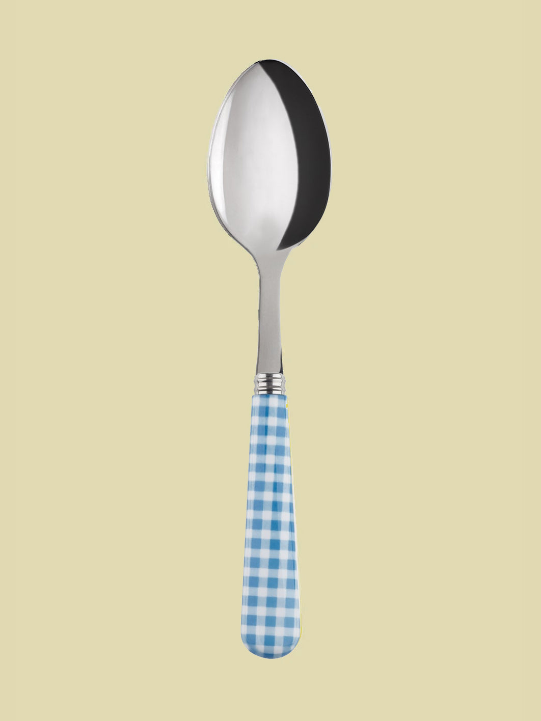 Blue Checkered Spoon 19cm