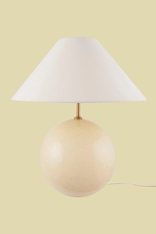 Bordslampa Creme