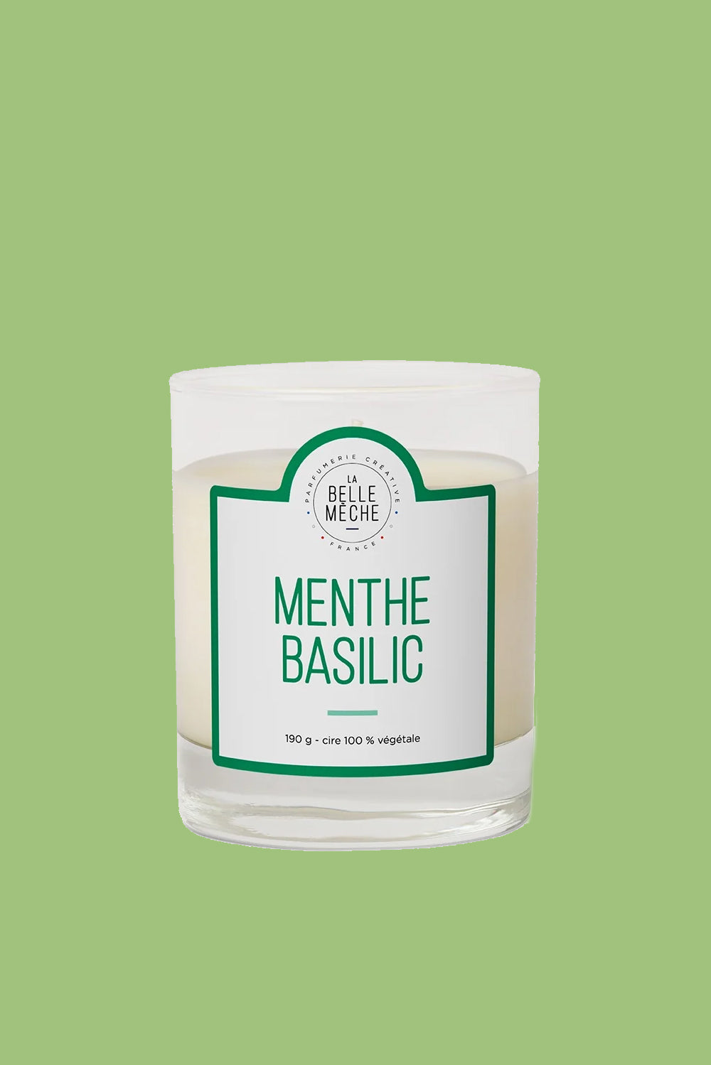 Scented Candle Mint & Basil