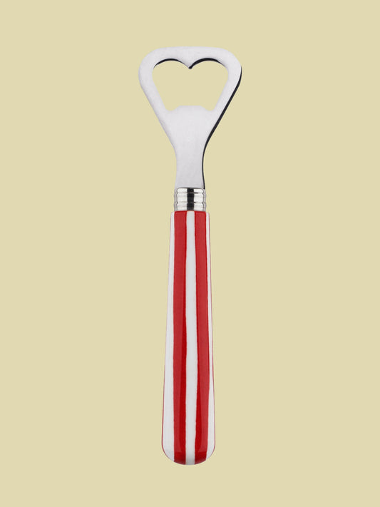 Red Striped Bottle Opener