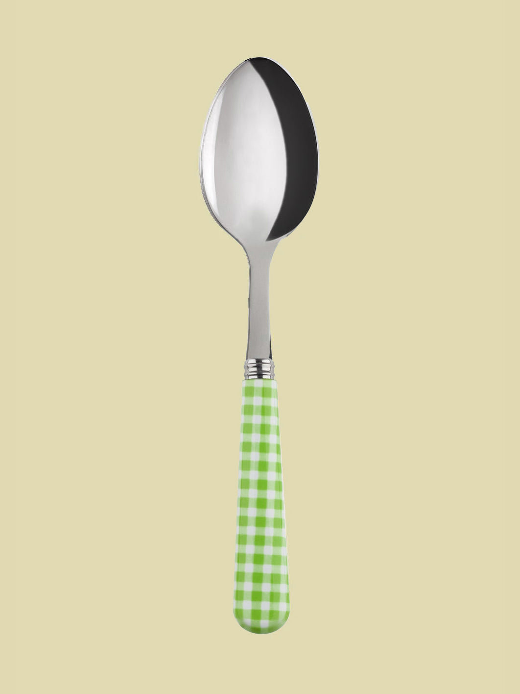 Green Checkered Spoon 19cm 