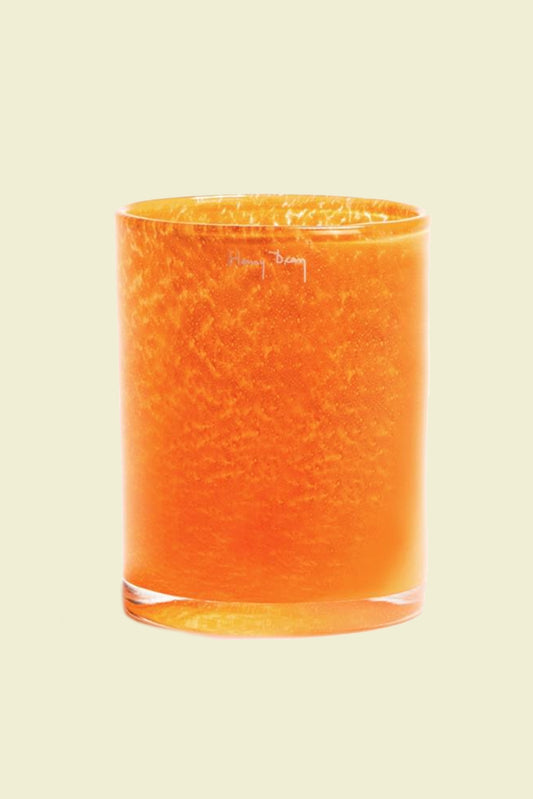 Candle Holder Orange Large