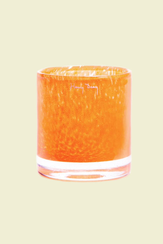 Candle Holder Orange Small