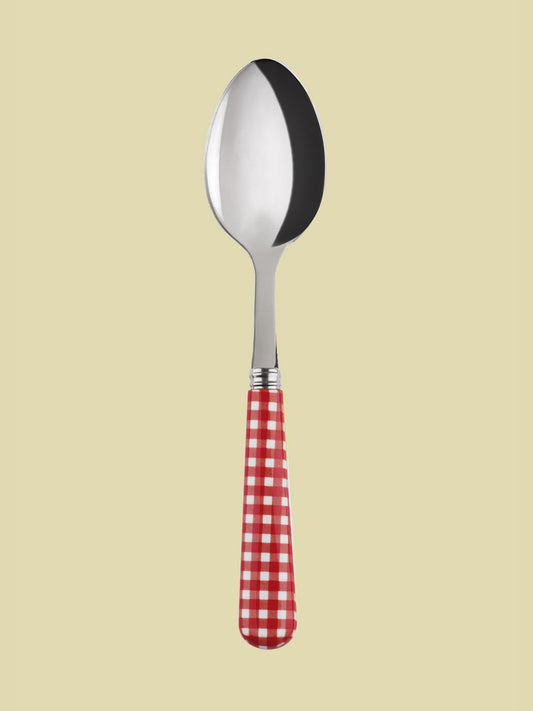 Red Checkered Spoon 19cm