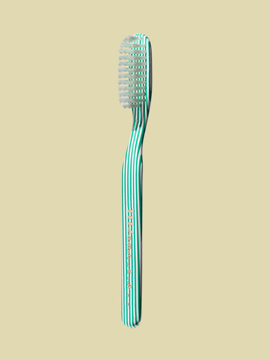 Toothbrush Green Striped